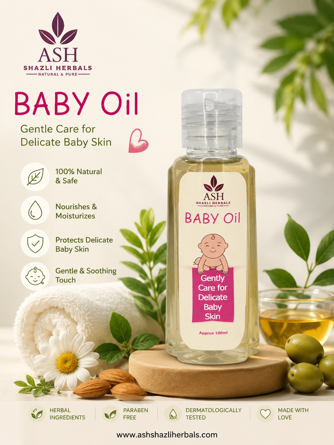 Premium Baby Oil